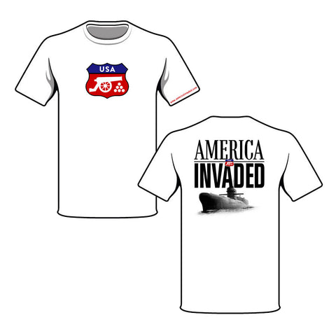 America Invaded Submarine T-Shirt