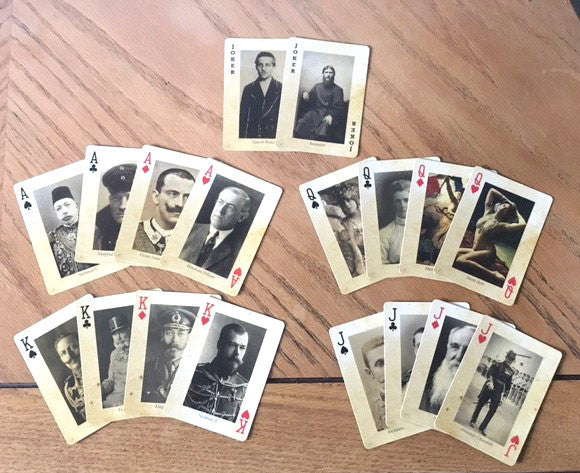 Adventure in 1914: Playing Cards