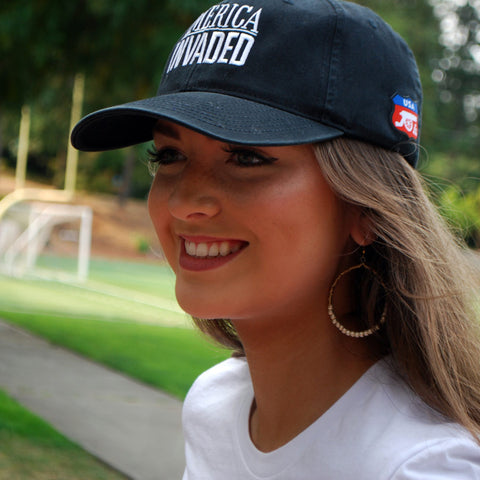 America Invaded Logo Cap